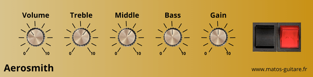 Réglage ampli Aerosmith