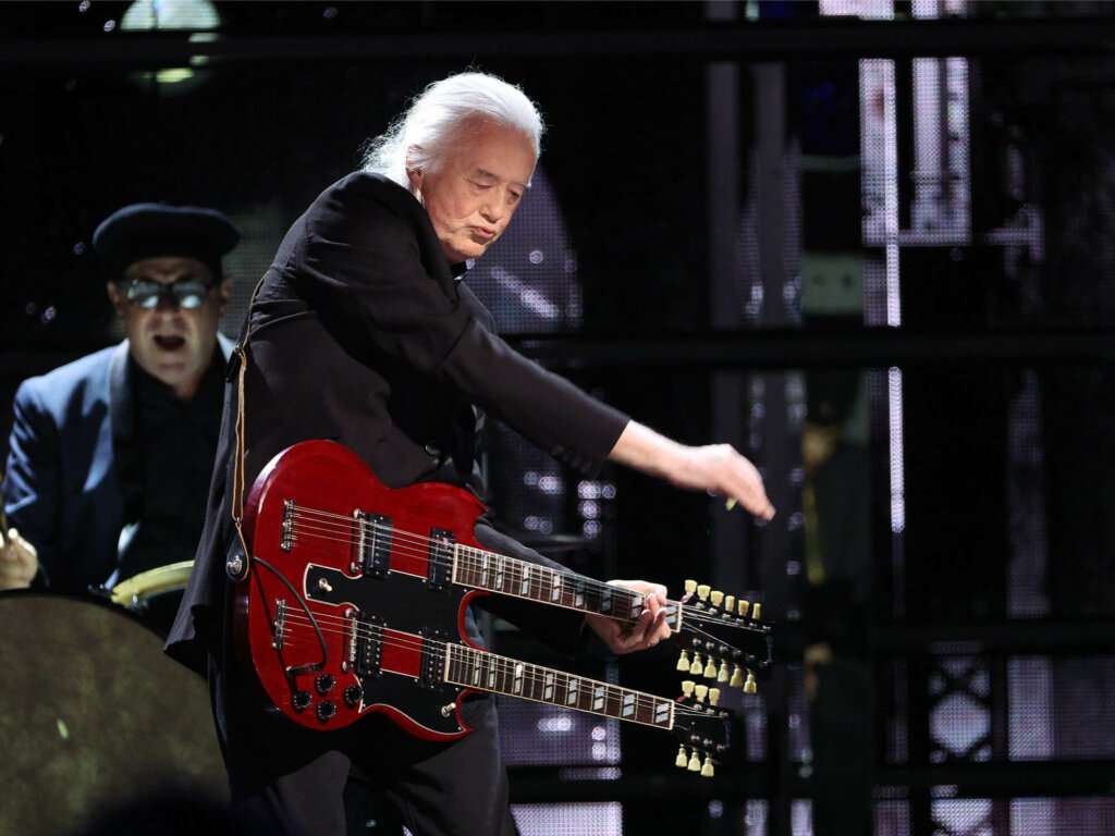 Jimmy Page et sa Gibson EDS 1275