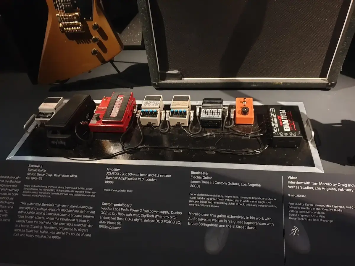 Pedalboard Tom Morello