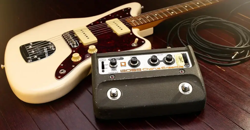 Pédale de chorus guitare